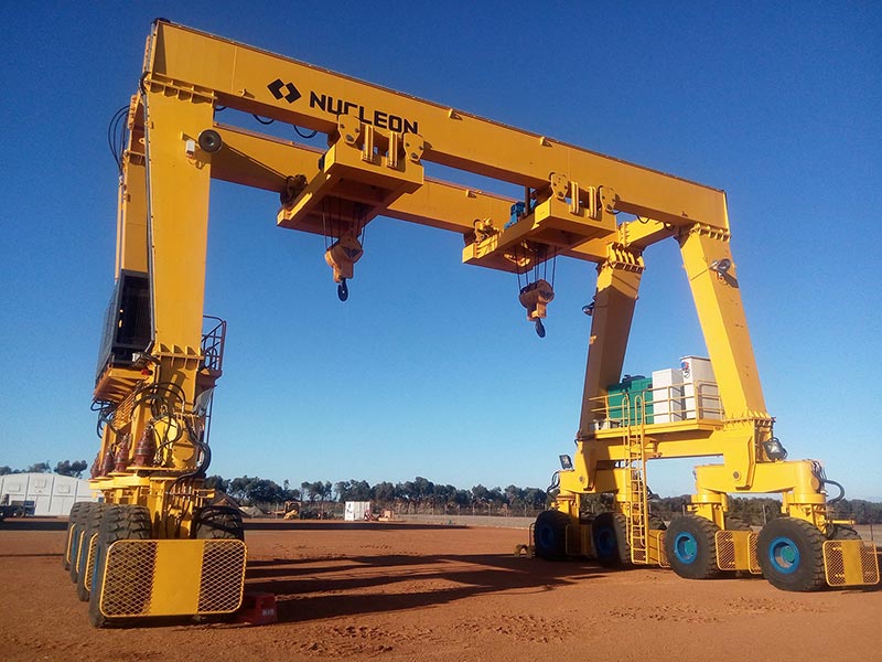 Straddle Carrier 100ton in Australia