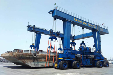 Mobile Boat Hoist Gantry Crane