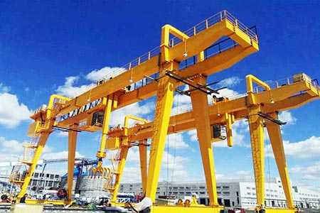 A type double girder gantry crane