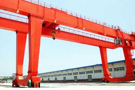 U type double girder gantry crane